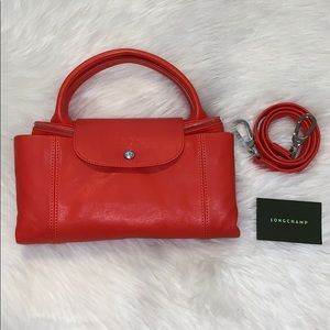 Leather Longchamp Bag - NWOT